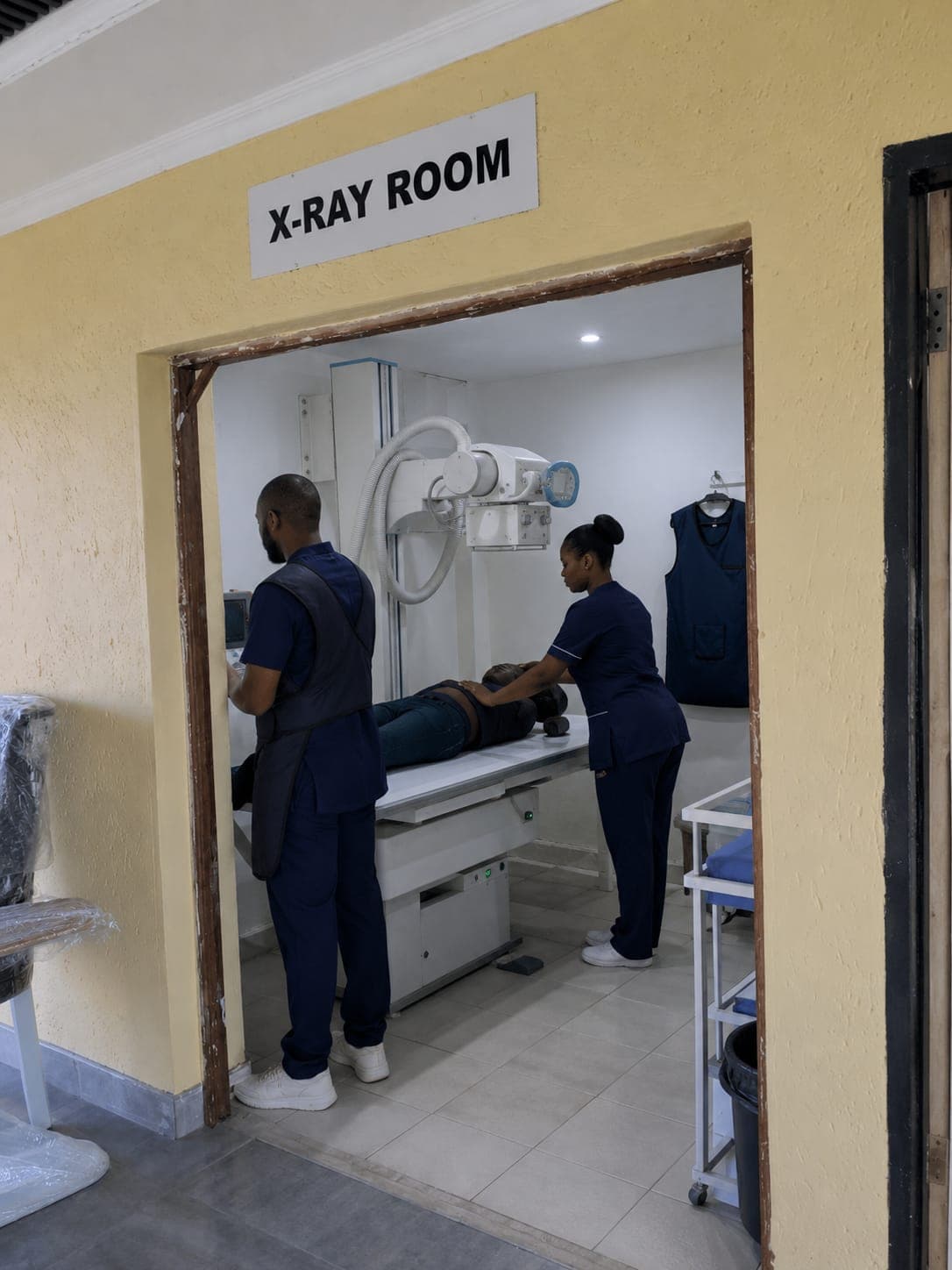 Advanced X-ray imaging room
